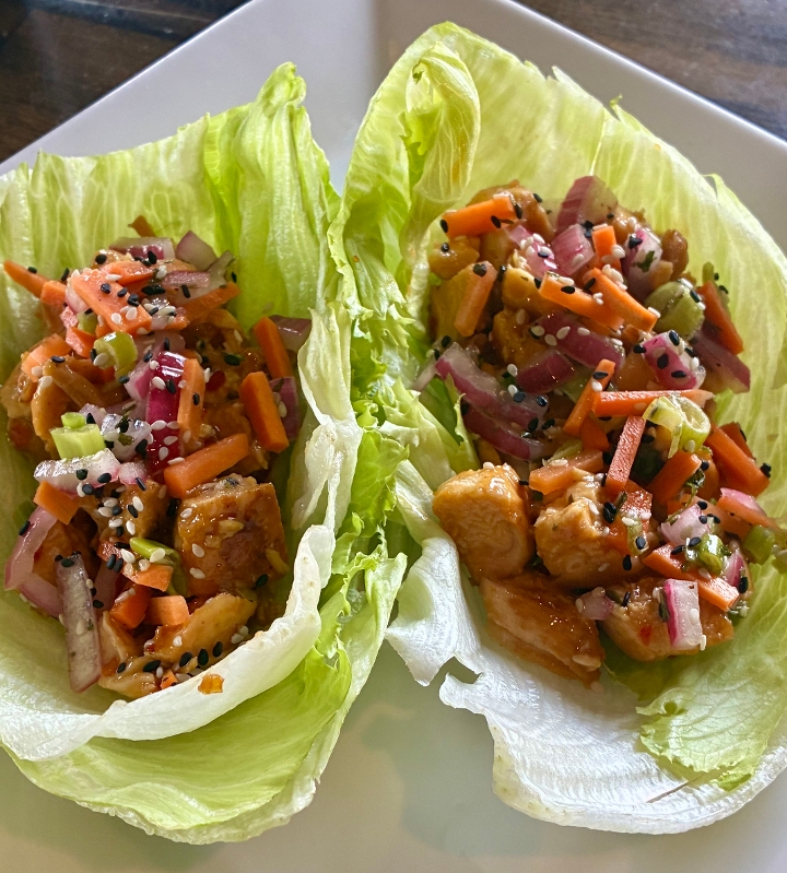 Thai Chili Chicken Lettuce Wraps