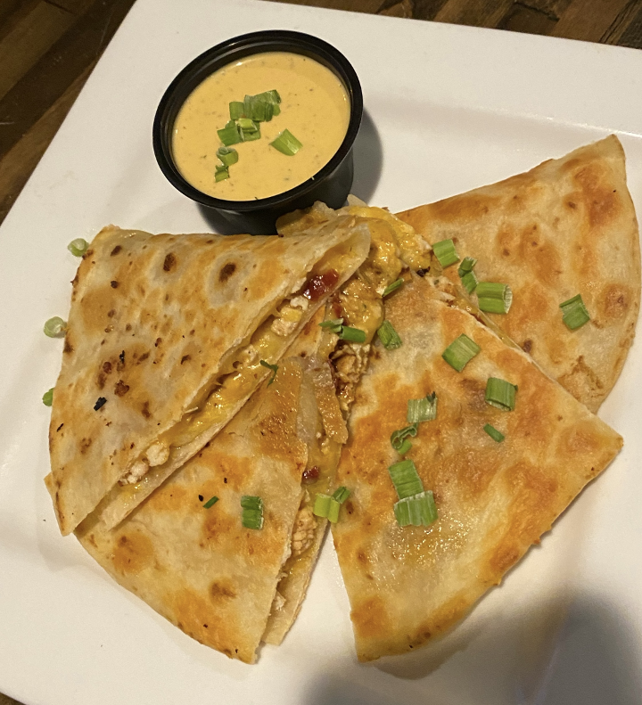 Chipotle Ranch Chicken Quesadilla