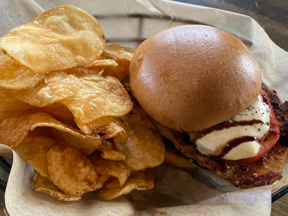 Caprese Chicken Sandwich