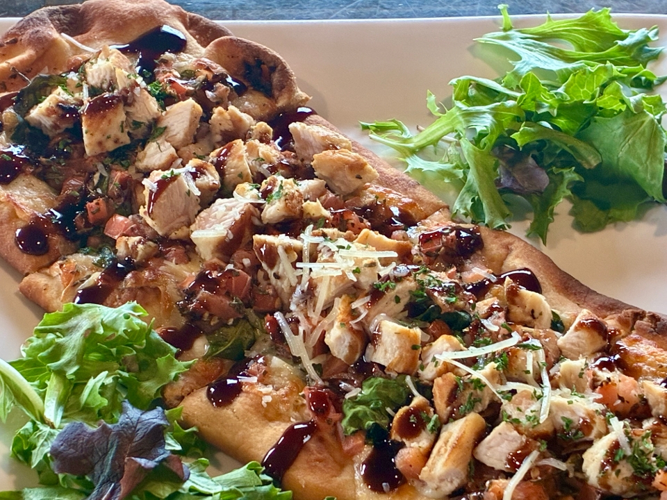 Chicken Bruschetta Flatbread