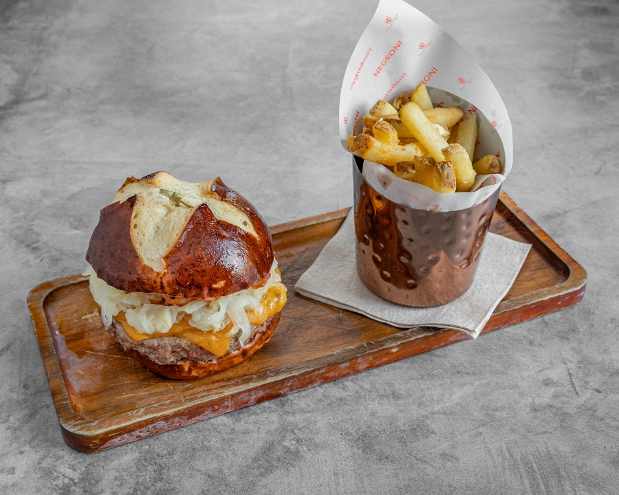 Negroni Cheese Burger
