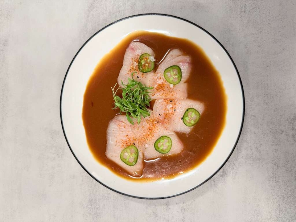 Hamachi Tiradito Jalapeno