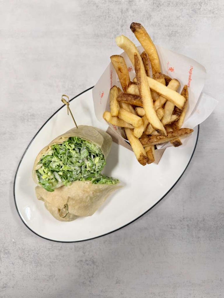 Chicken Caesar wrap