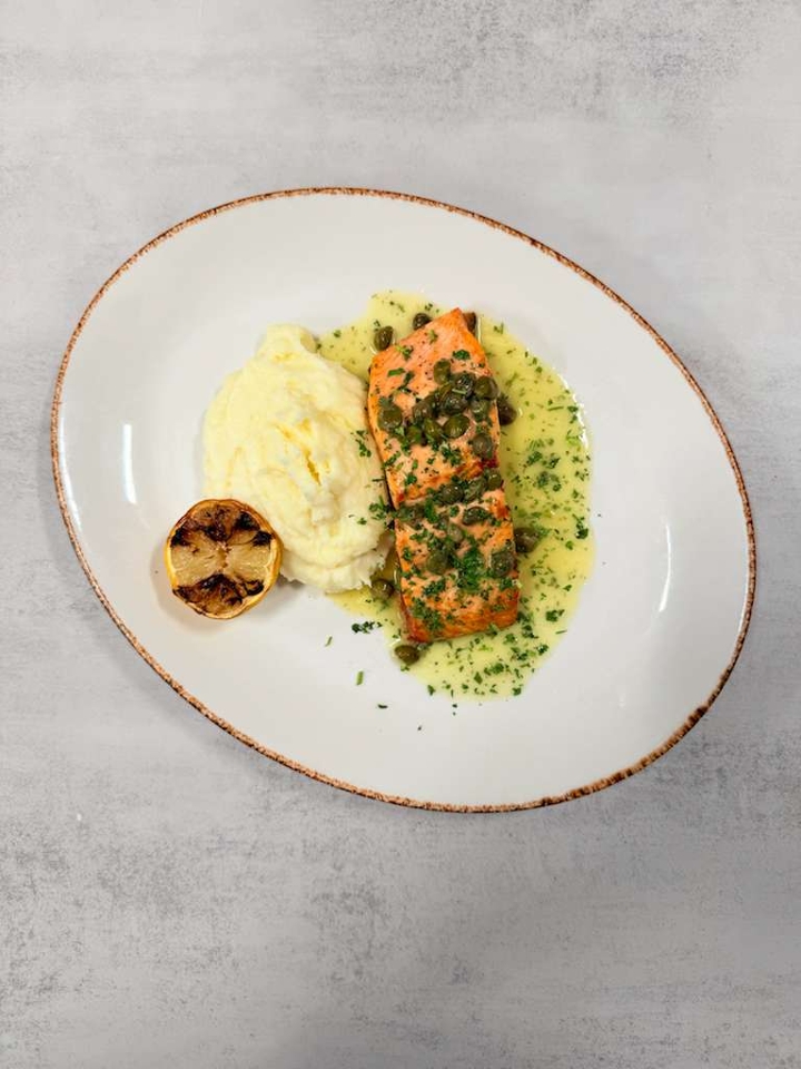 Salmon Picata