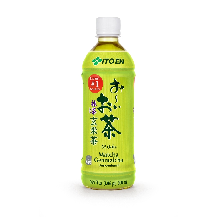 Ito En Unsweetened Matcha Genmaicha Tea