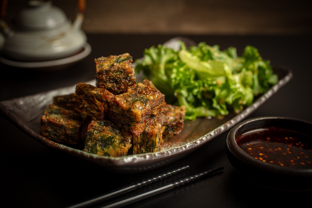 Crispy Chive Dumplings