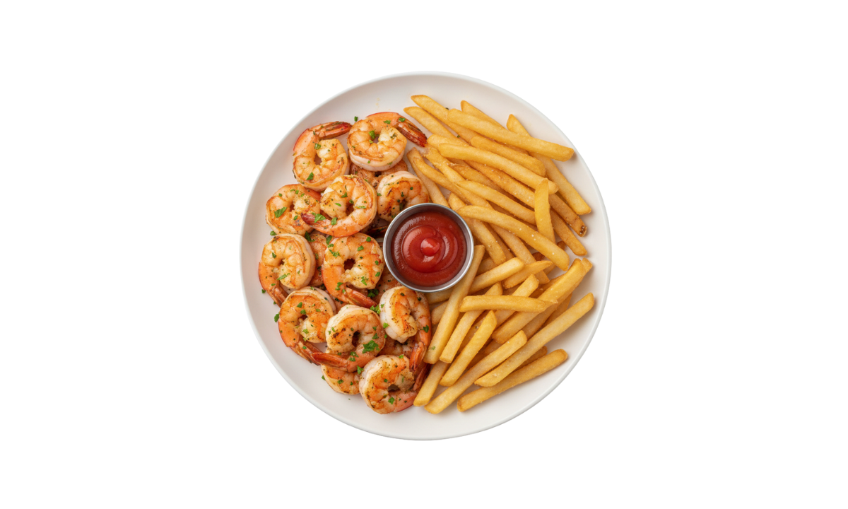 Kids Grilled Shrimp Basket
