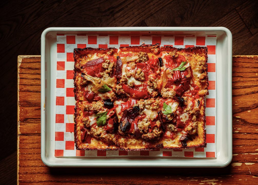 Sausage & Peppers Pizza (GLUTEN FREE)