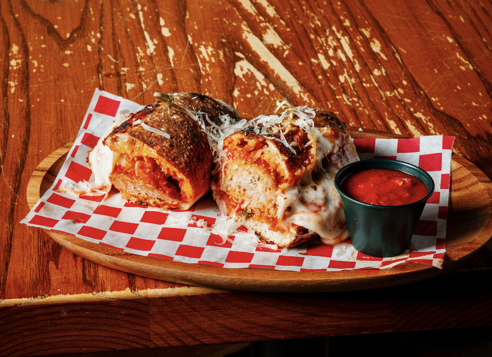 Meatball Parmesan Panini (GLUTEN FREE)