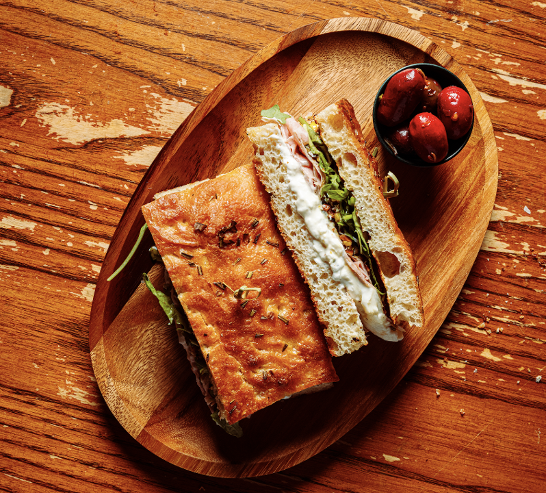 Prosciutto & Burrata Panini (GLUTEN FREE)