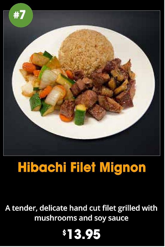#8 H Filet Mignon
