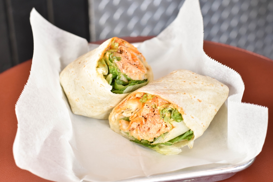 Buffalo Chicken Wrap Grilled