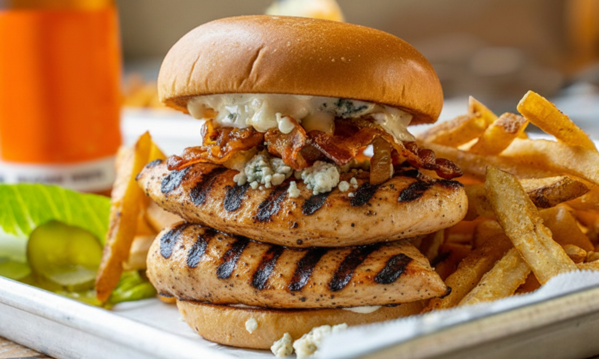 Bacon and Blue Chicken Grilled