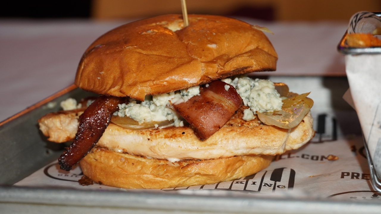Bacon and Blue Chicken Grilled