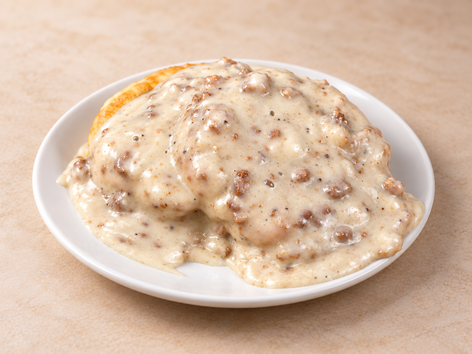 Biscuit Gravy & Eggs