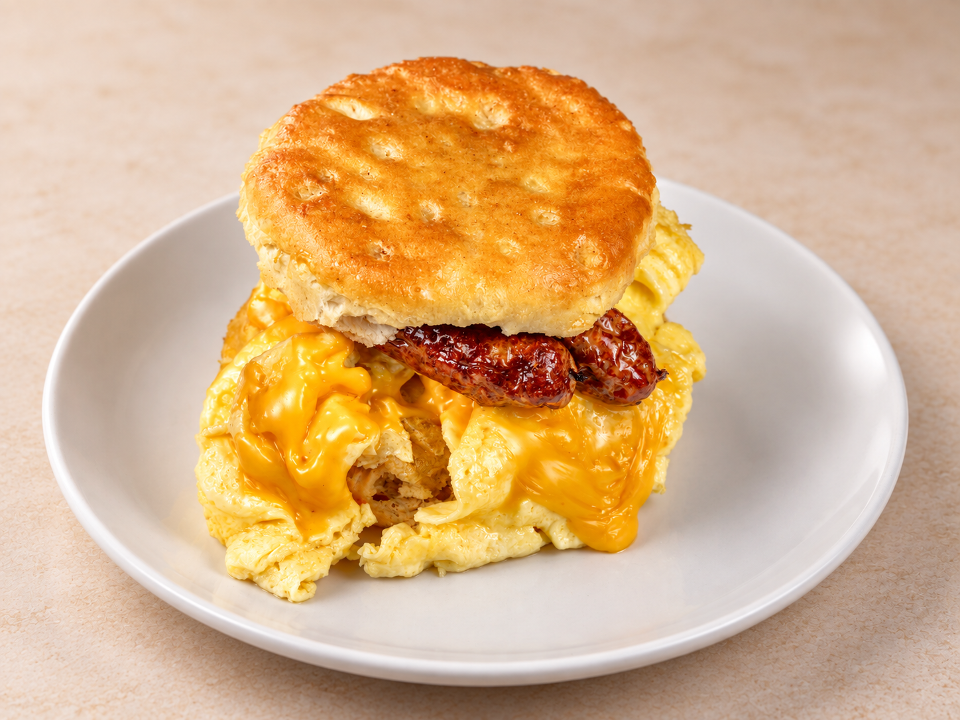 Breakfast Biscuit Sandwich