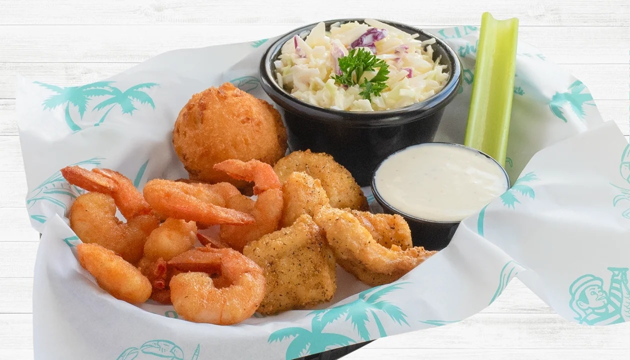 Fish Nuggets and Shrimp Basket