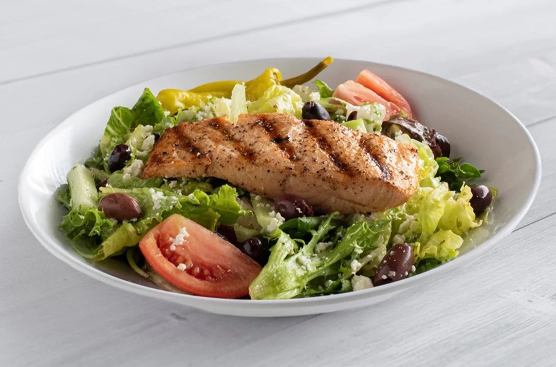 Greek Salmon Salad