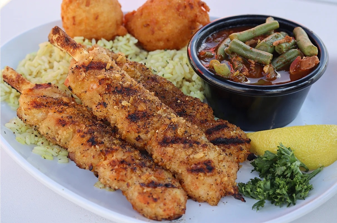 World Famous Charbroiled Shrimp