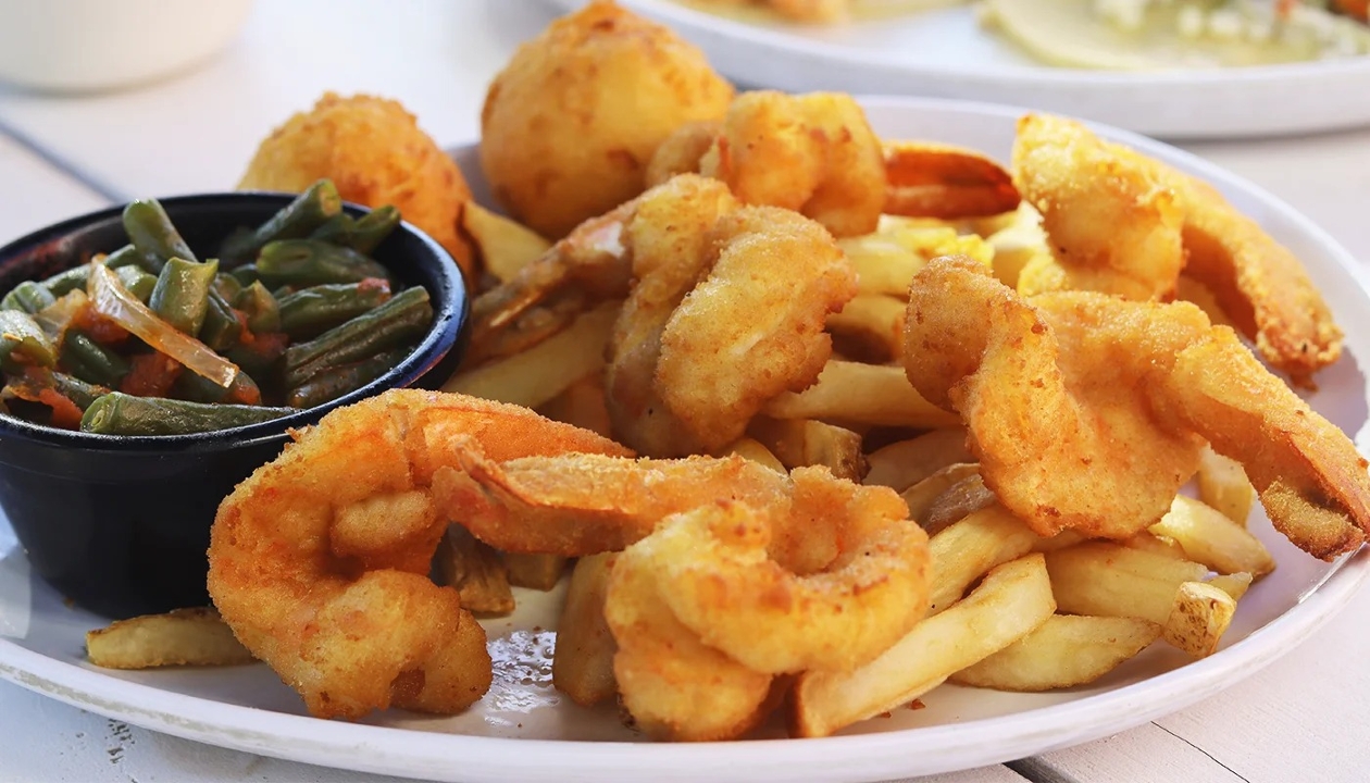 Fried Colossal Shrimp