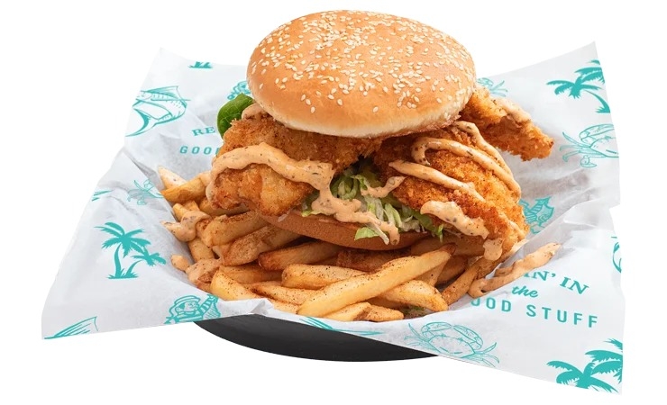 Sea Monster Fish Sandwich