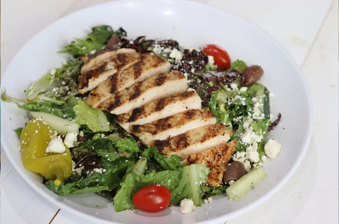 Greek Grilled Chicken Salad