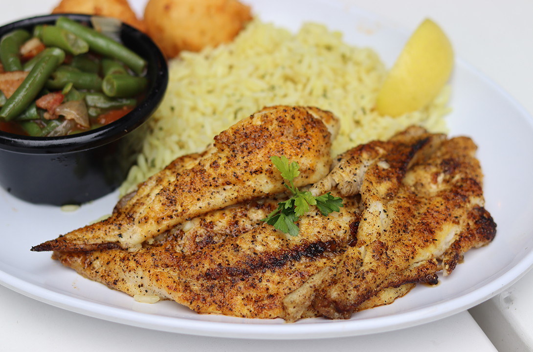 Broiled Catfish Platter