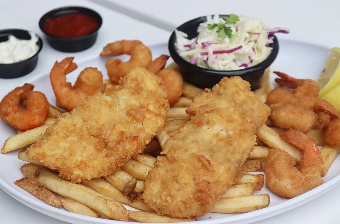 Large Shrimp & Fish Filet
