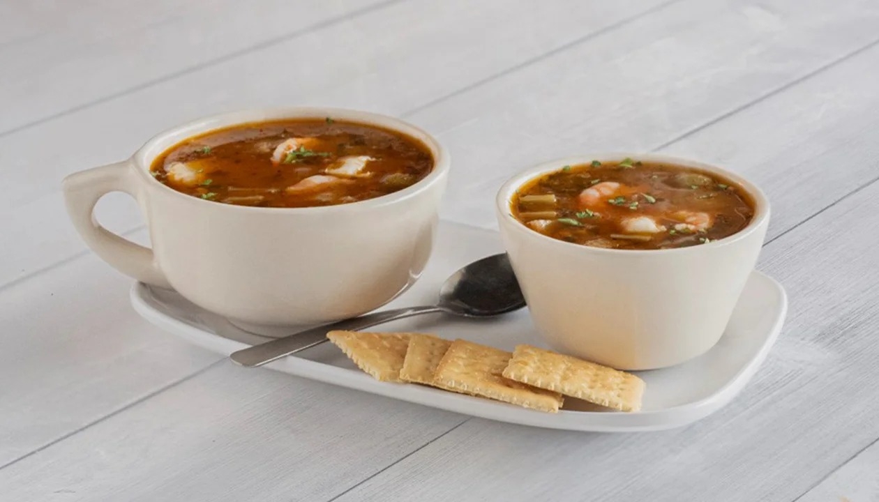 Cup Shrimp Gumbo