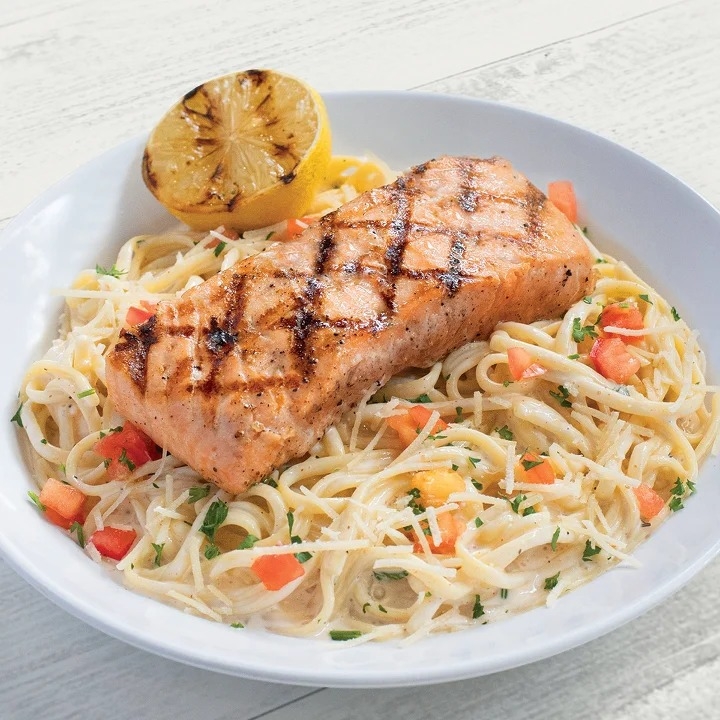 Tuscan Salmon Pasta