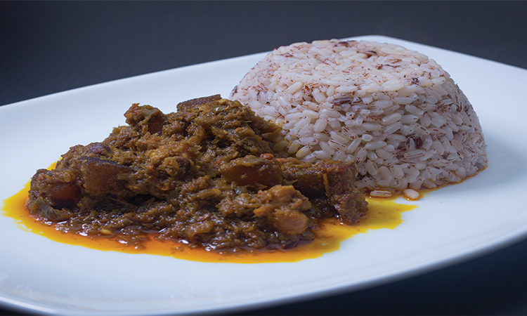 Kingsway Buka Stew Entree  [with White Rice only]