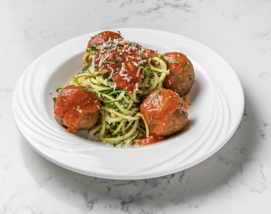 Zucchini Noodles Meatballs
