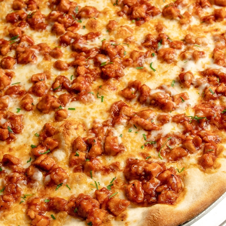 BBQ Chicken Cauliflower Pizza