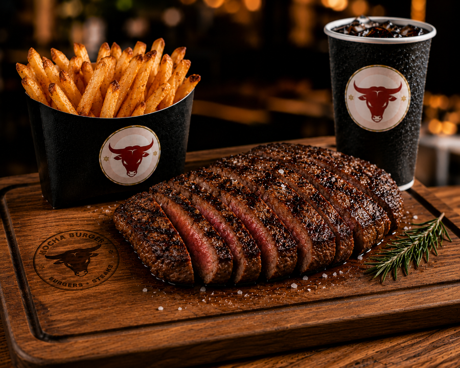 Rib Eye Dry Aged STEAK & FRIES