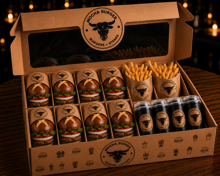 COMBO #3 : 8 Sliders, Fries, 4 Drinks