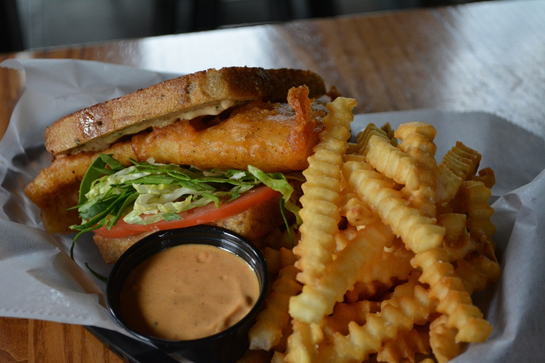 Fish Sandwich & Fries Fish Sandwich & Fries