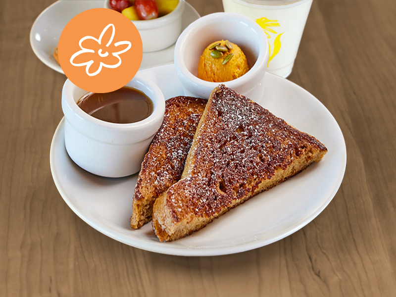 Kids Pumpkin Cinnamon French Toast