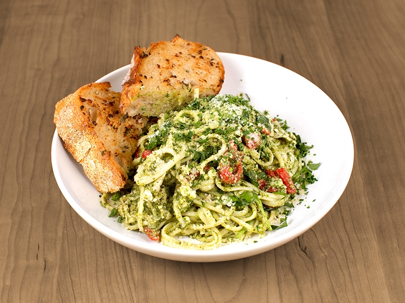 Pesto Chicken Linguine
