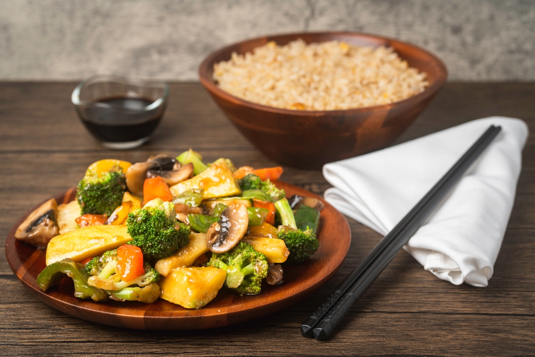 VEGETABLES IN GARLIC SAUCE