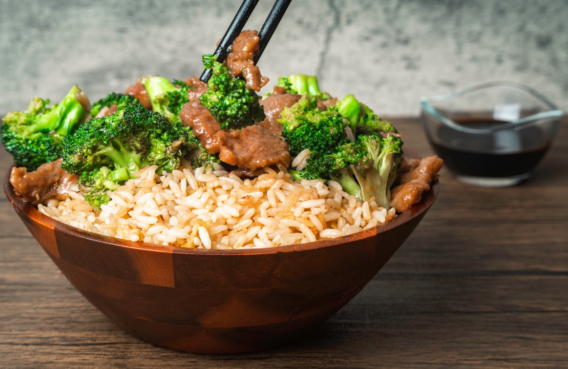 BEEF AND BROCCOLI