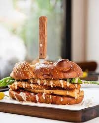 CHALLAH SCHNITZEL SANDWICH