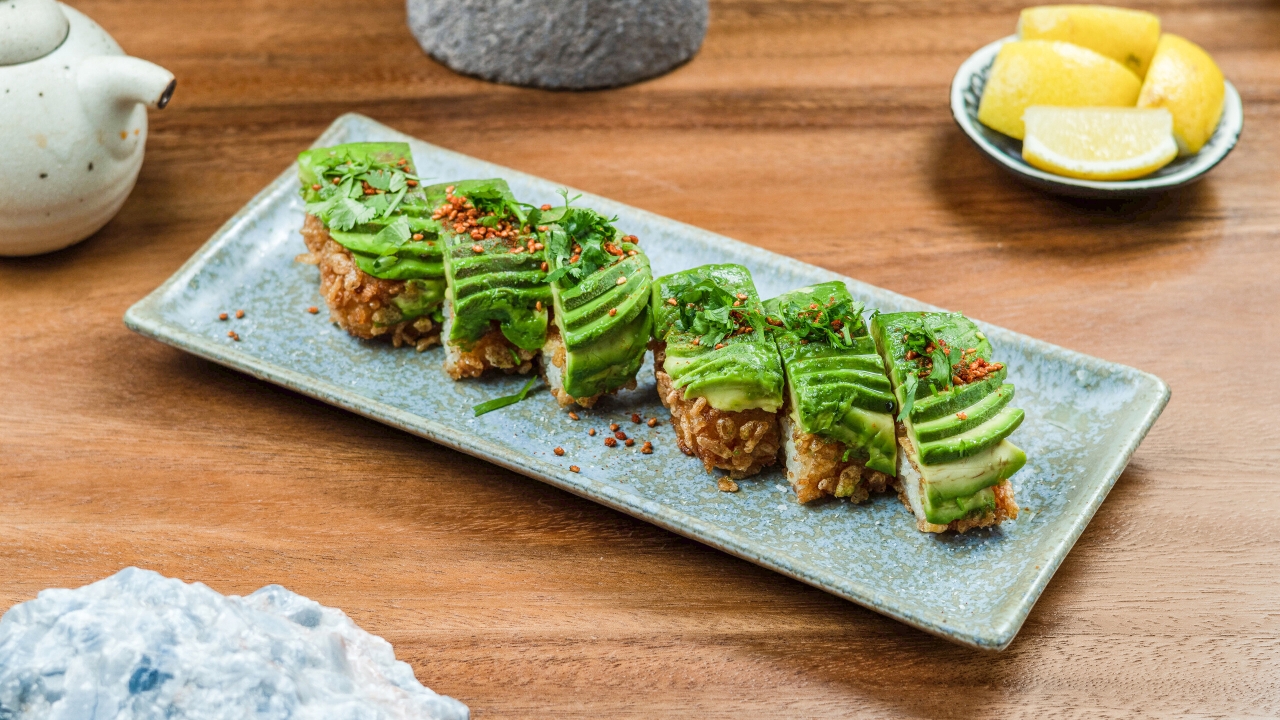 AVOCADO CRISPY RICE