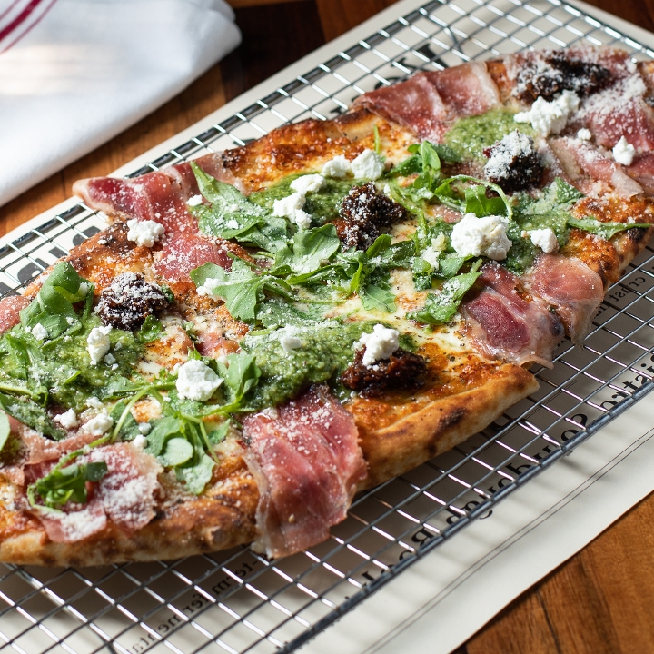 Spiced Fig, Prosciutto and Arrugula