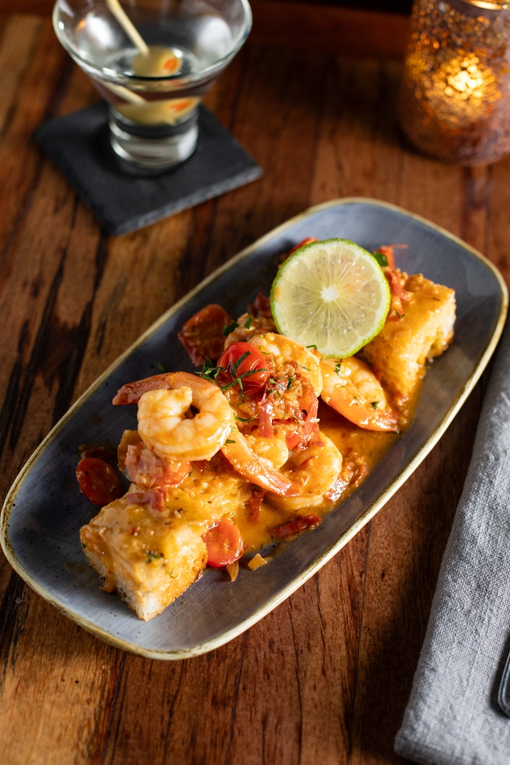 Garlic & Shrimp Panzanella