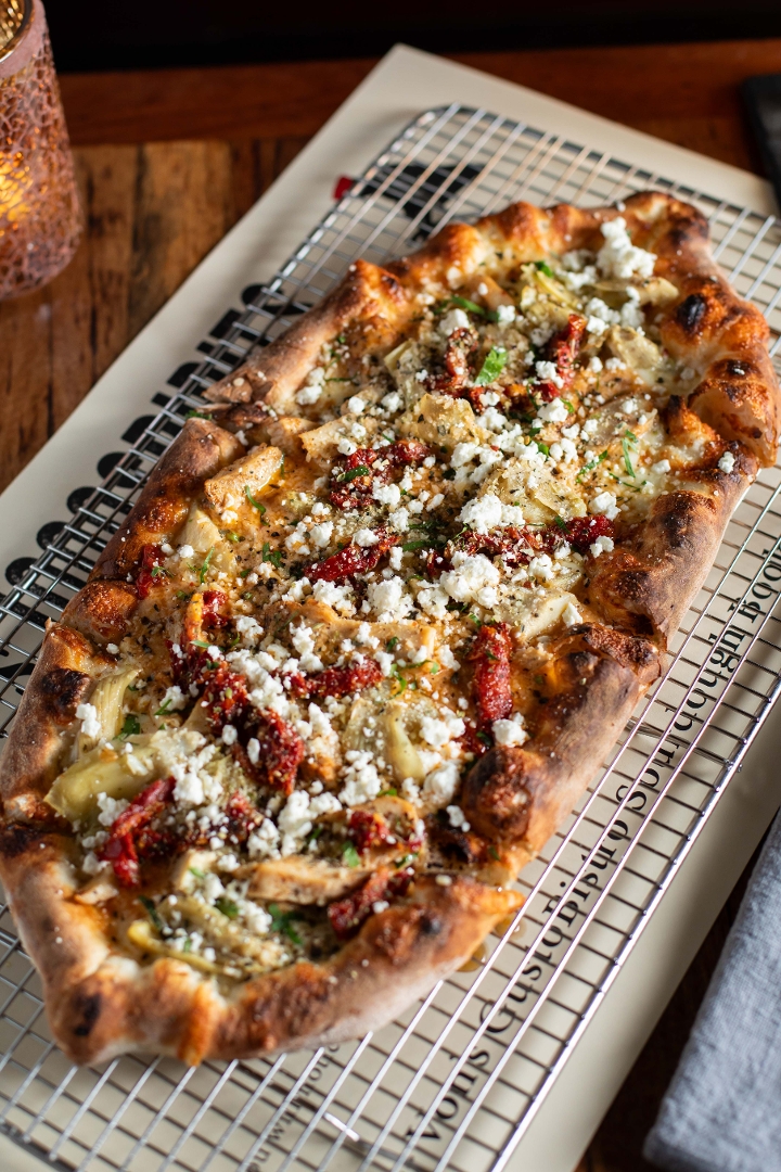 Chicken And Artichoke Pizza