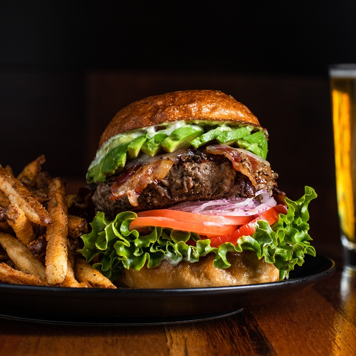 Hass Avocado & Billionaire's Bacon