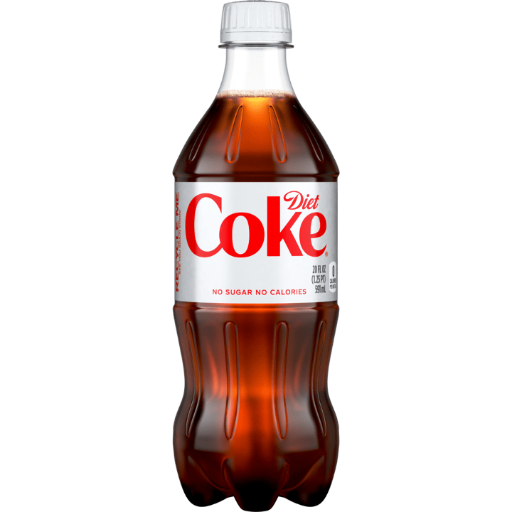 20oz Diet Coke Bottle