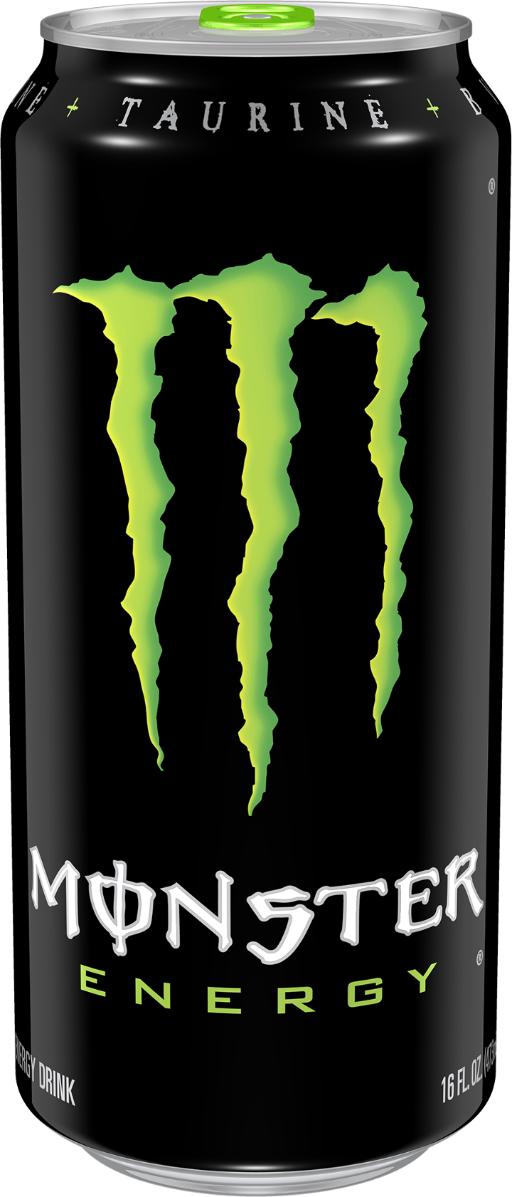 16 oz Monster energy green can