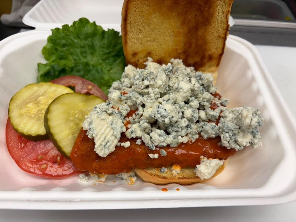 Buffalo Blue Cheese Chicken Sandwich