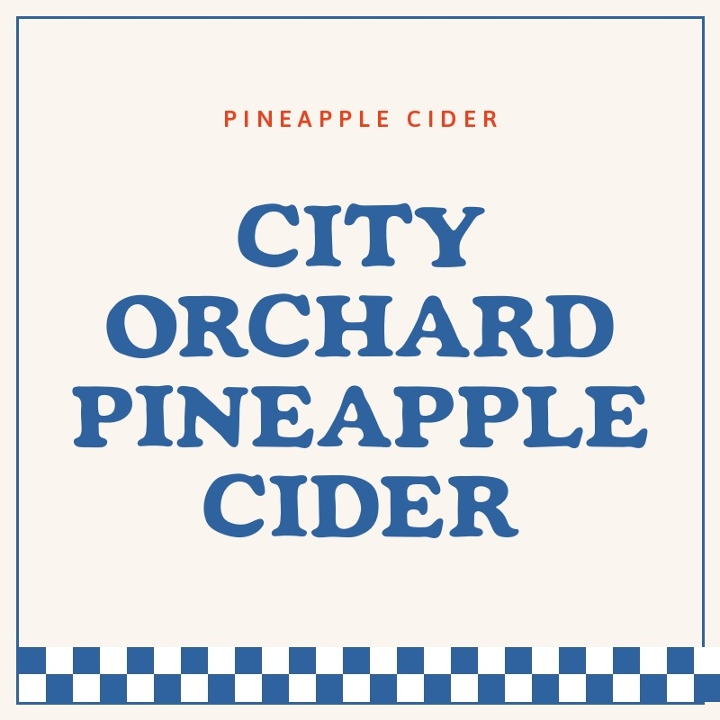 City Orchard Pineapple Cider